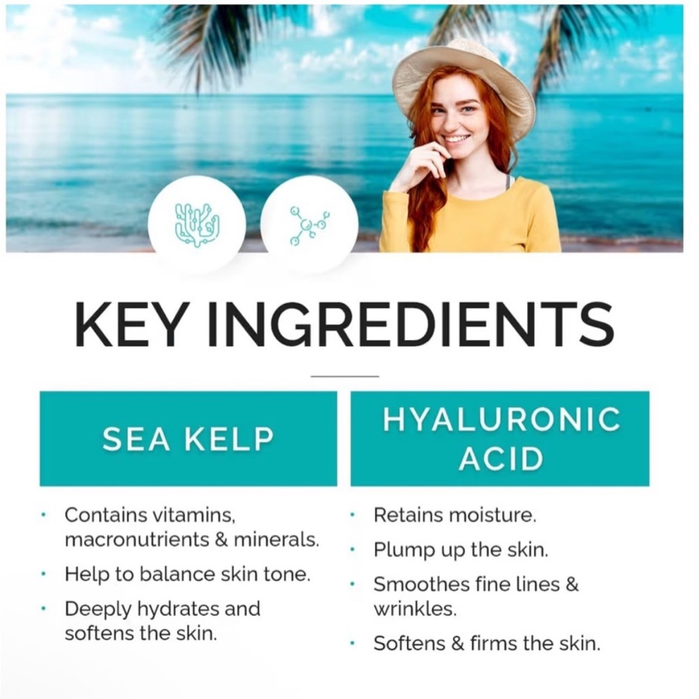Sea Kelp Hyaluronic Acid Sleep Mask - Light Green - Picture 3 of 3